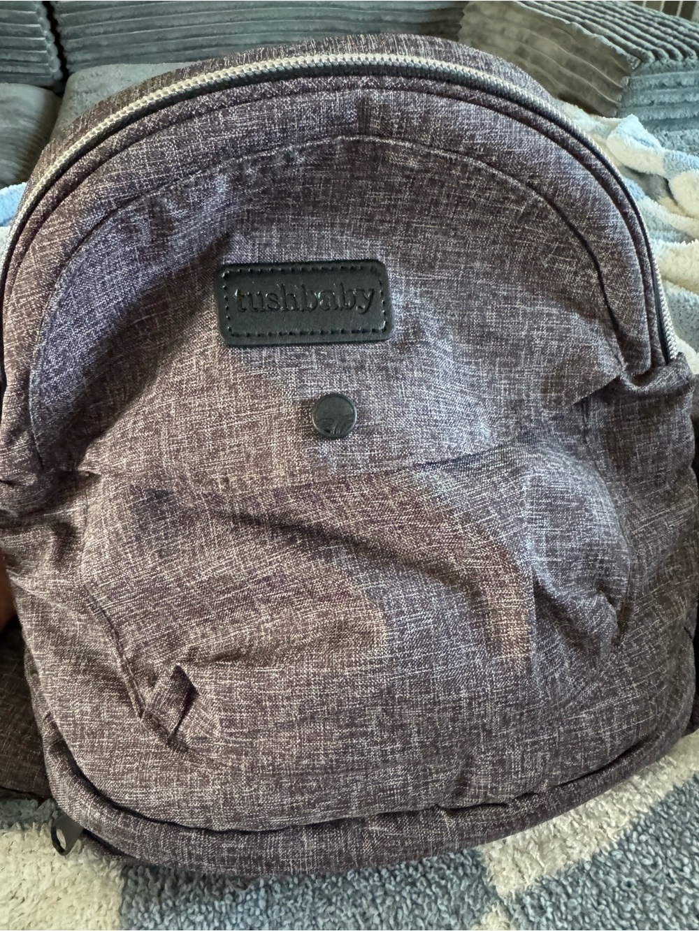 Tushbaby hip carrier Heathered Brown Backpack